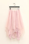 Marc Le Bihan 2590 series triple silk skirt collection French handmade MLB-2590-DMEIGUI ROSE PALE